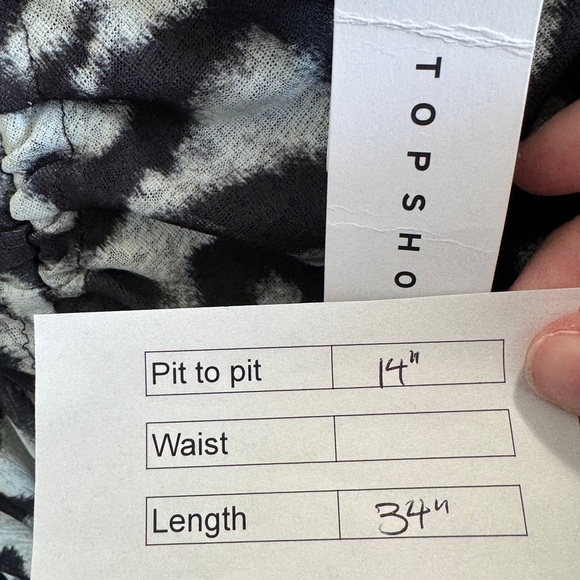 Topshop Ruched Mini Dress - Picture 10 of 10